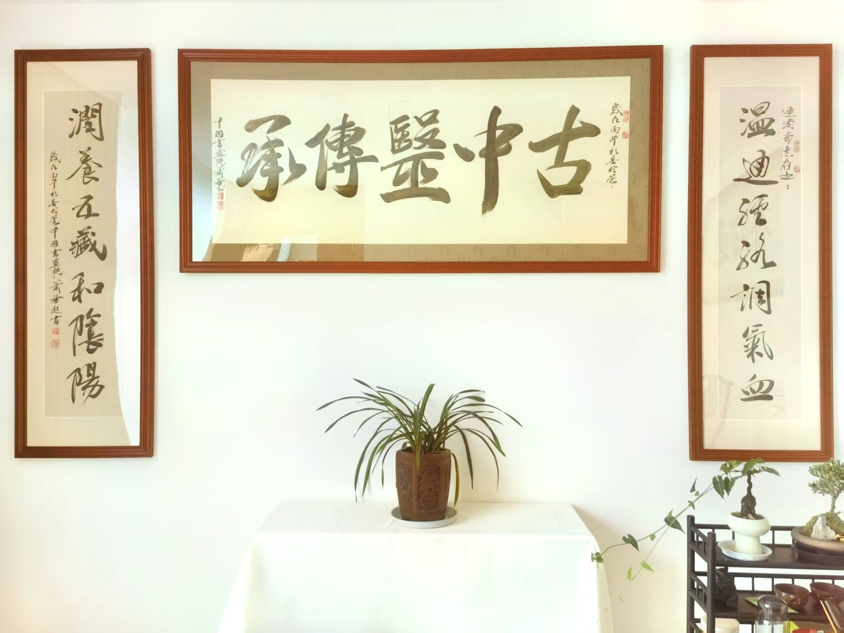 古中医传承 · 传承墙